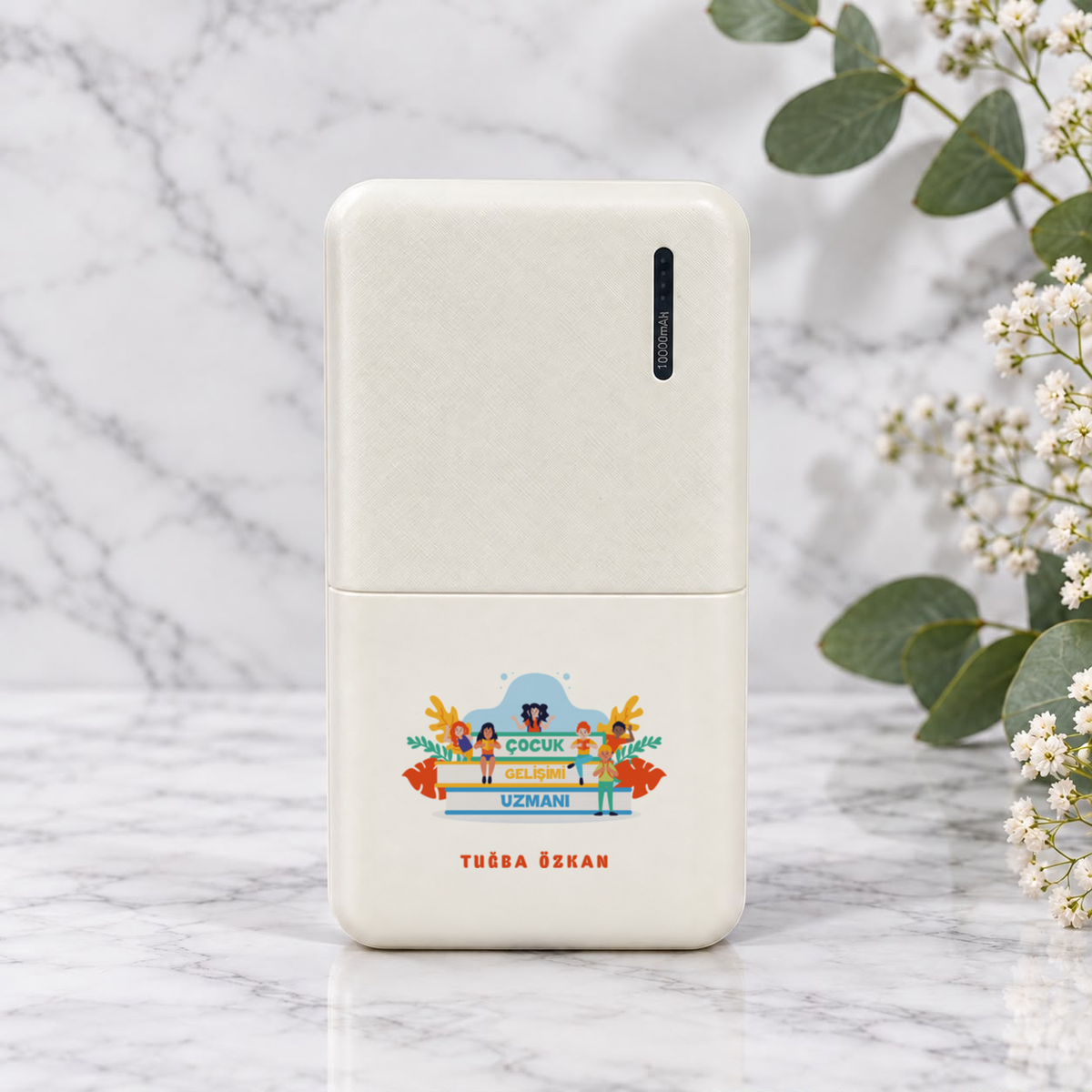 Çocuk Gelişimi Uzmanı isme özel Powerbank birinci görünüm