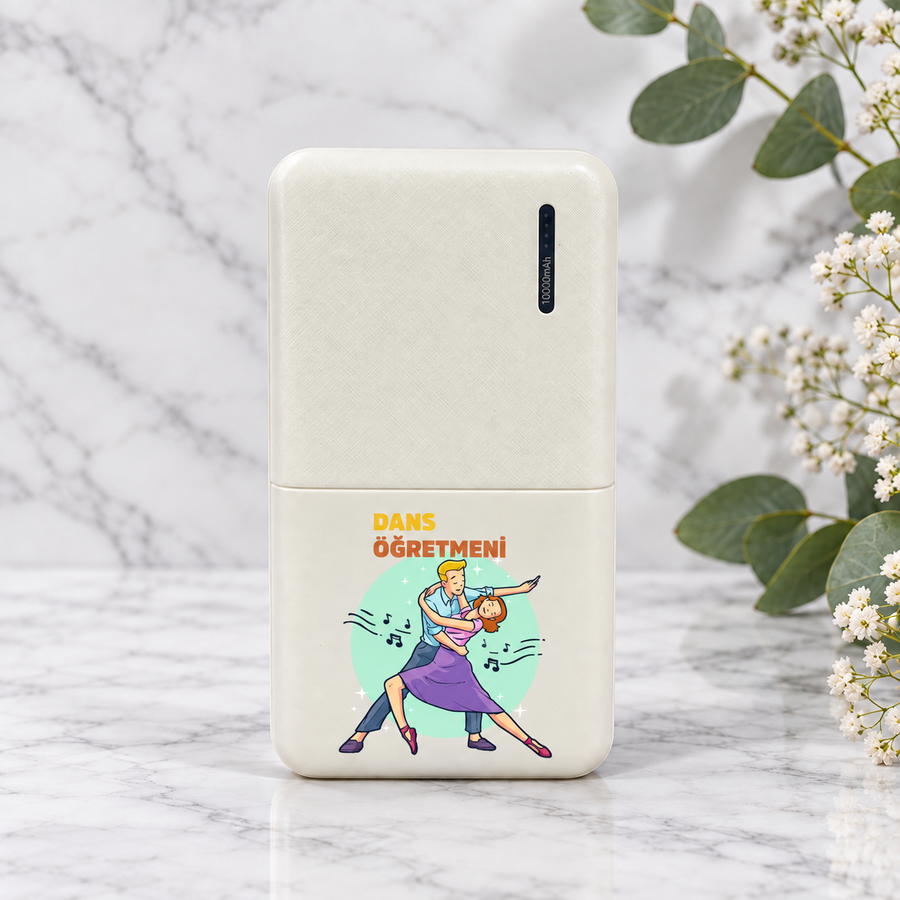 Dans Öğretmenine İsme Özel Powerbank
