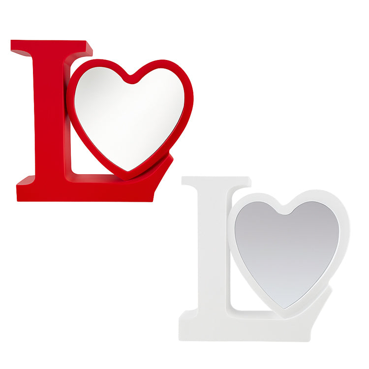 Kalpli Love Sihirli Ayna LED Fotoğraf Çerçevesi – ürün görünümü 1