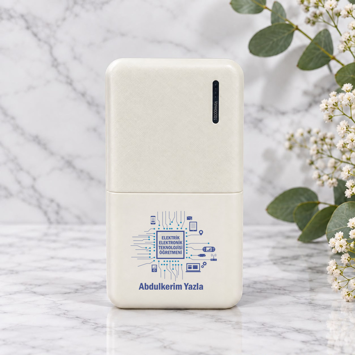 Elektrik Elektronik Teknolojisi Öğretmeni isme özel Powerbank birinci görünüm