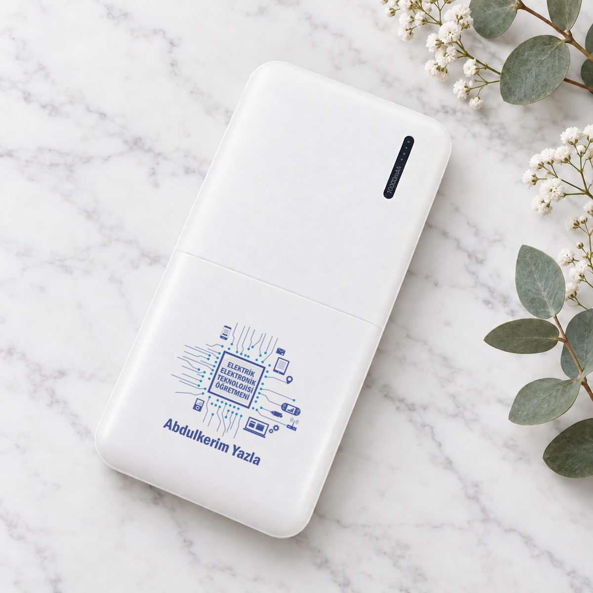 Elektrik Elektronik Teknolojisi Öğretmeni isme özel Powerbank ikinci görünüm