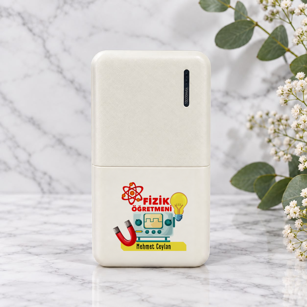 Fizik Öğretmeni isme özel Powerbank birinci görünüm