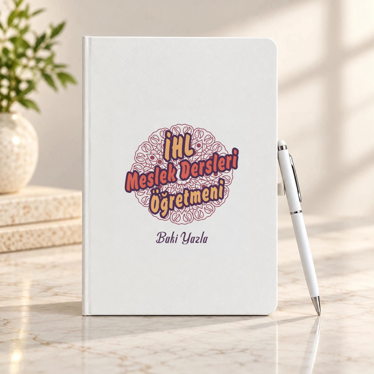 İHL Meslek Dersleri Öğretmeni isme özel Defter Kalem Seti birinci görünüm