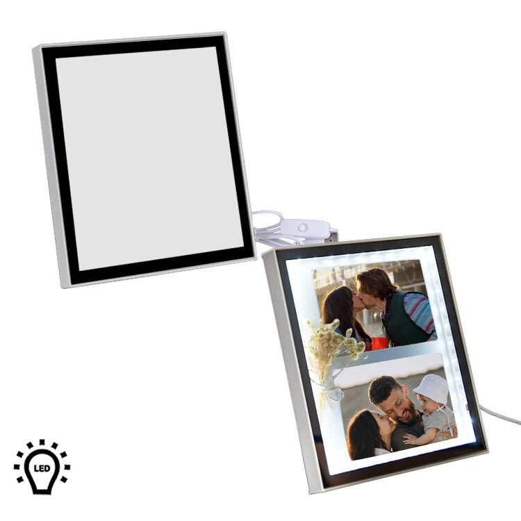 Kişiye Özel Işıklı Ayna Fotoğraf Çerçevesi