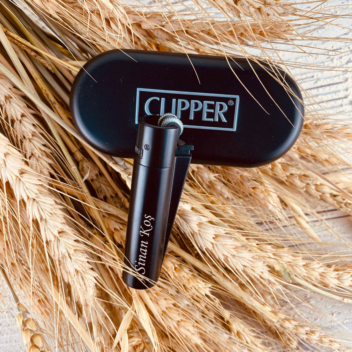 İsme Özel Metal Clipper Çakmak