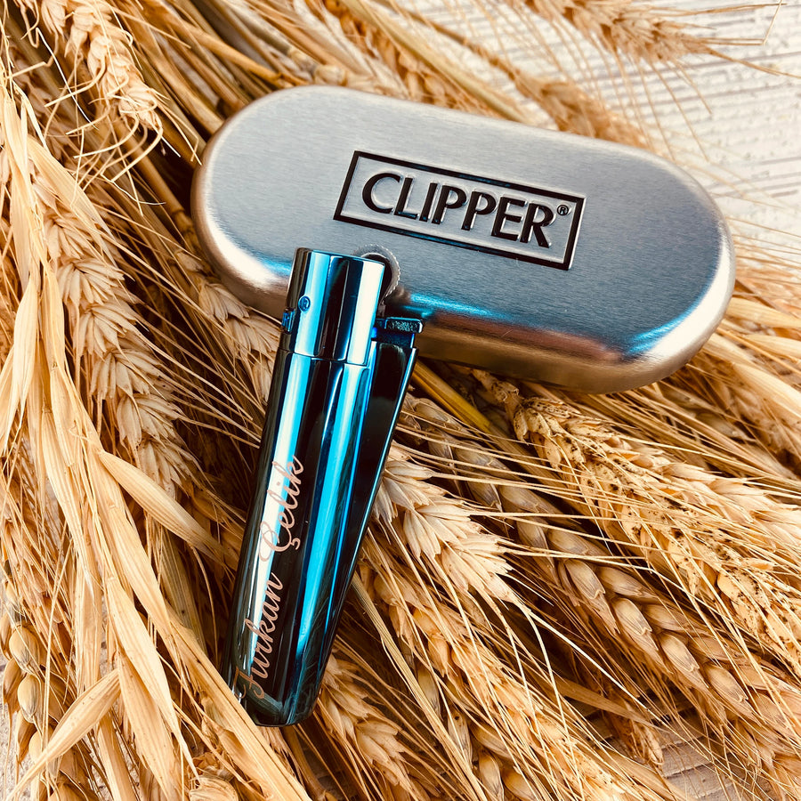 İsme Özel Metal Clipper Çakmak