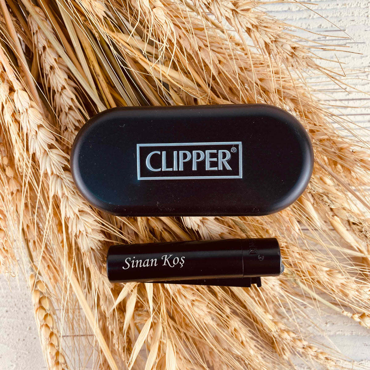 İsme Özel Metal Clipper Çakmak
