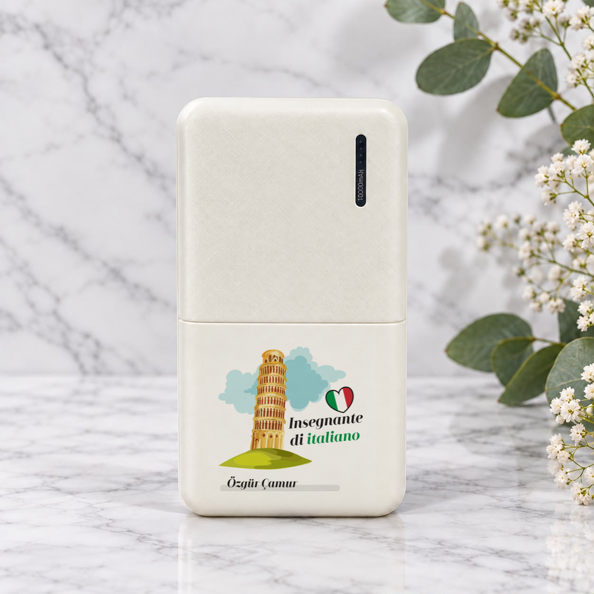 İtalyanca Öğretmeni isme özel Powerbank birinci görünüm
