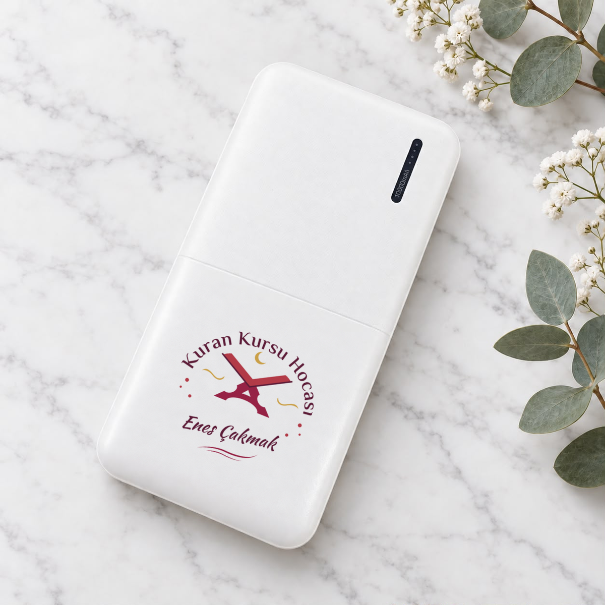Kuran Kursu Hocası isme özel Powerbank ikinci görünüm
