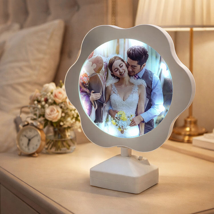 Papatya Sihirli Ayna LED Fotoğraf Çerçevesi – ürün görünümü 2